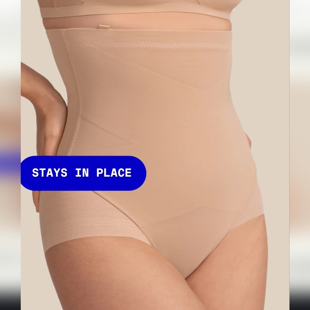 Honeylove High-Waisted Shapewear in Nude